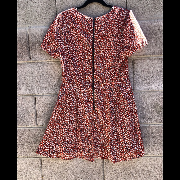 Cute red heart mini dress size: L - Picture 3 of 4